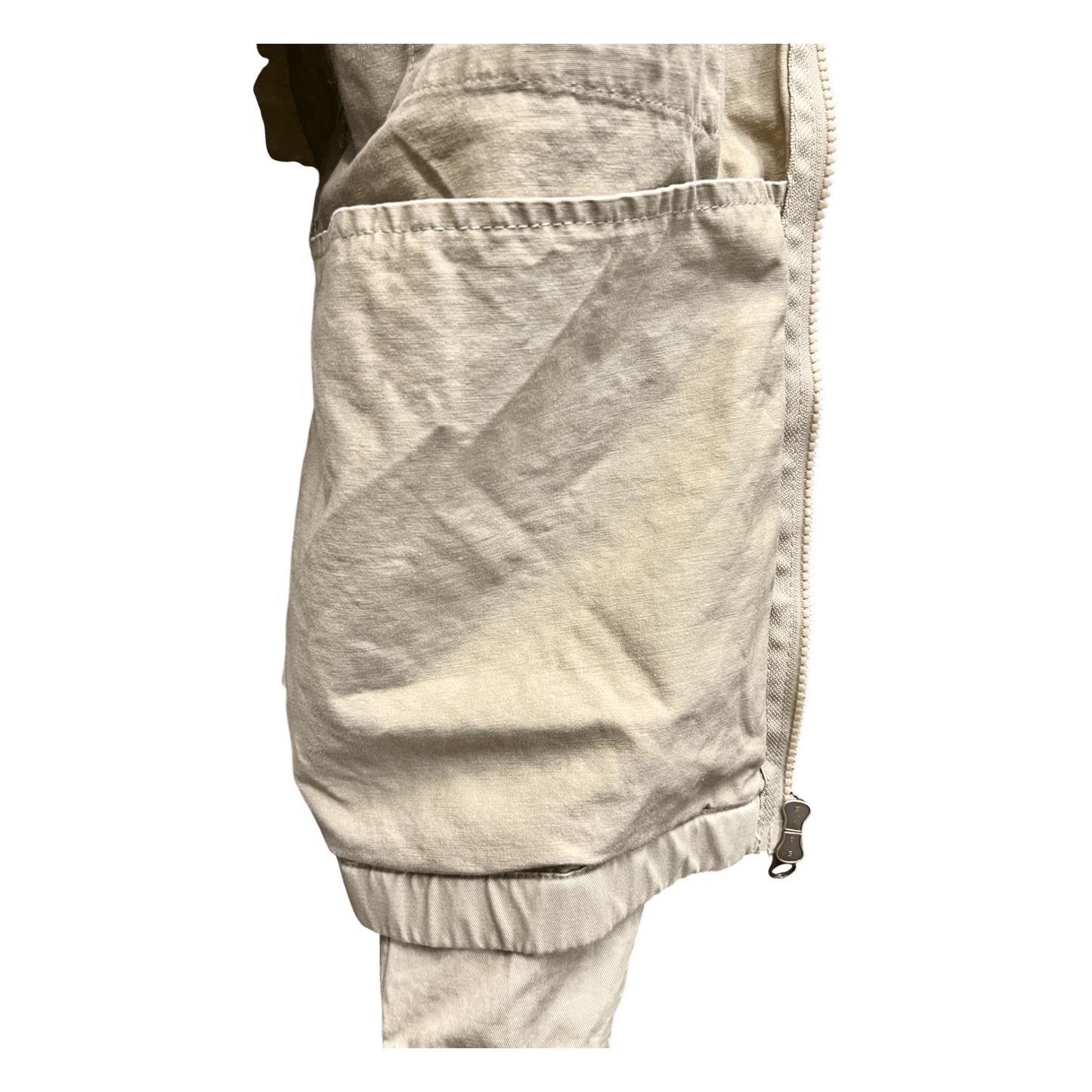 UNIT Hamburg - Never Laundry, Gabardine Baumwolle, Kapuzenjacke, sand - Never Laundry