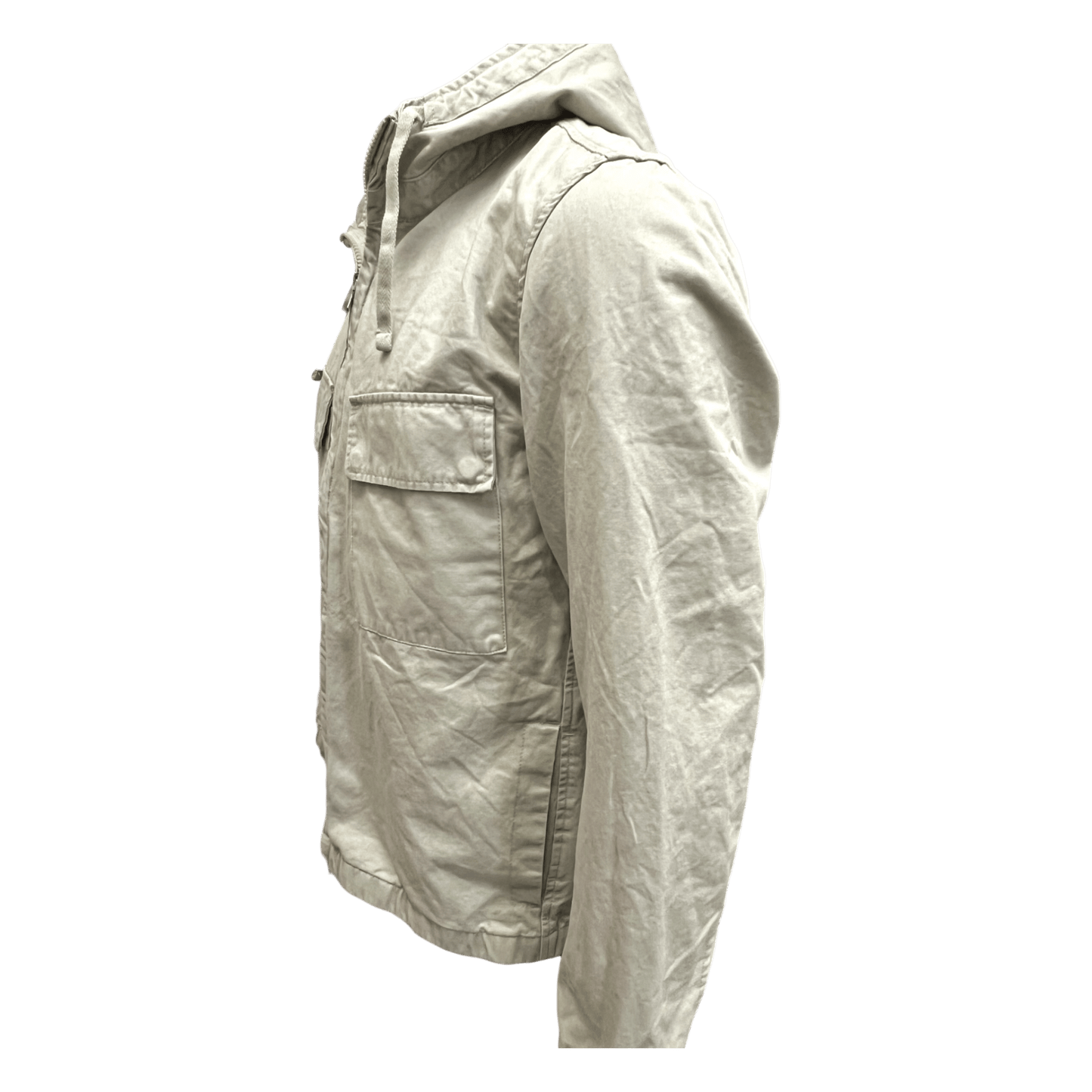 UNIT Hamburg - Never Laundry, Gabardine Baumwolle, Kapuzenjacke, sand - Never Laundry