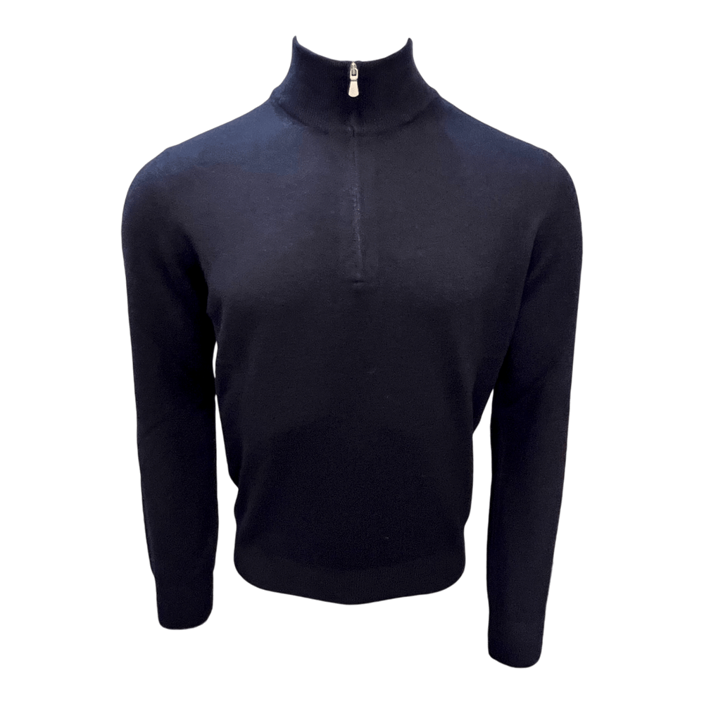 UNIT Hamburg - Never Laundry, Halfzip, Woll/Kaschmirmischung, navy - Never Laundry