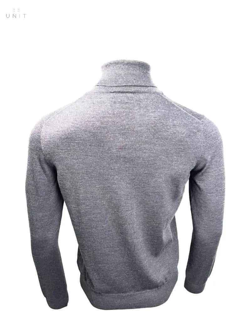 Never Laundry, メリノタートルネック, グレー