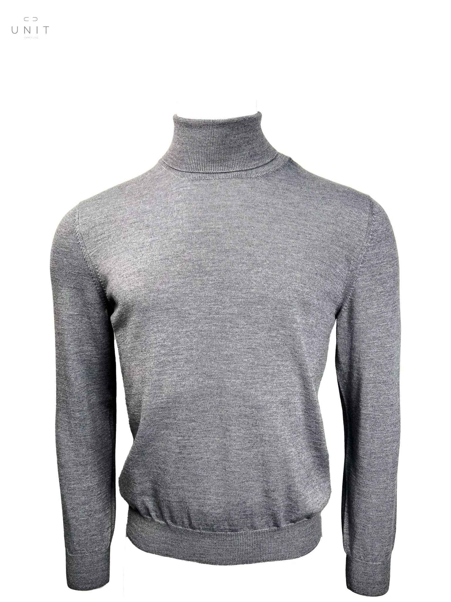 Never Laundry, メリノタートルネック, グレー