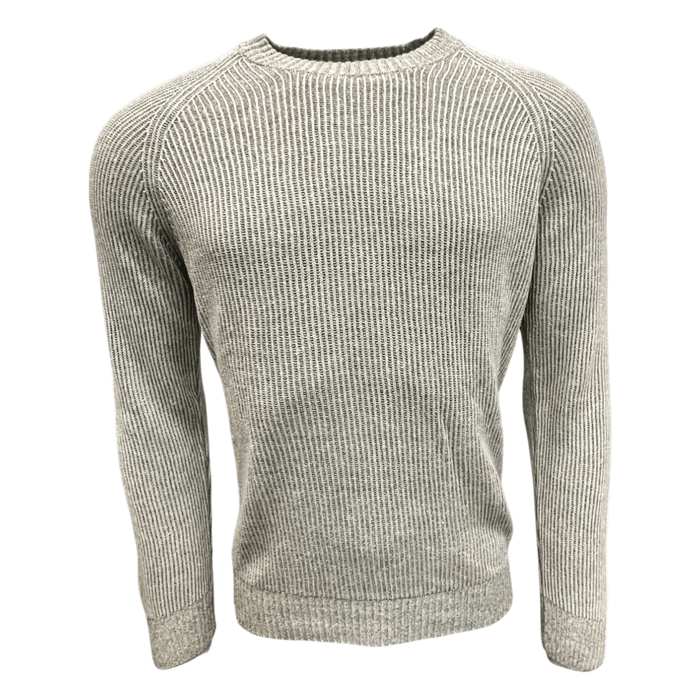 UNIT Hamburg - Never Laundry, Raglan, Rippe Leinen mit Baumwolle, pistazie - Never Laundry