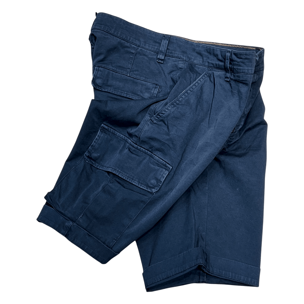 UNIT Hamburg - Never Laundry, Santiago Cargo Bermuda, navy - Never Laundry
