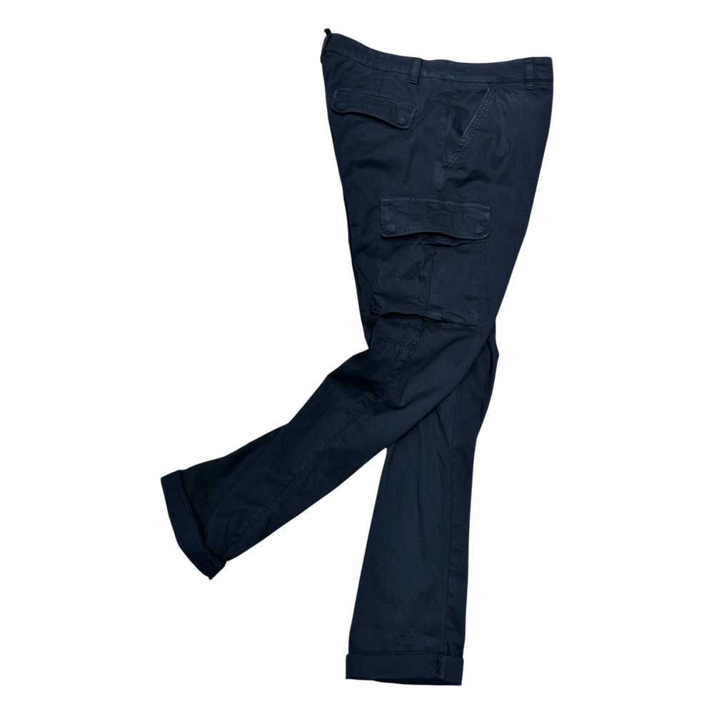 UNIT Hamburg - Never Laundry, Santiago Cargohose, schmal, nachtblau - Never Laundry