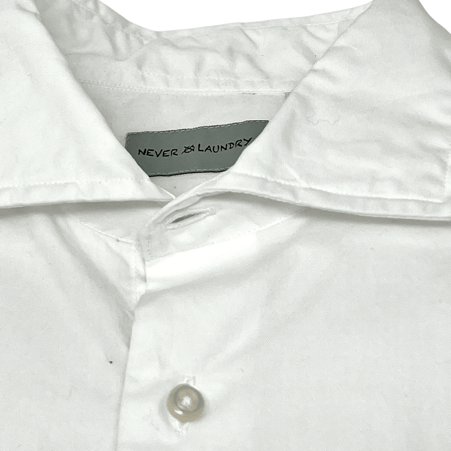 UNIT Hamburg - Never Laundry, Slim Fit, Baumwolle, weiß - Never Laundry