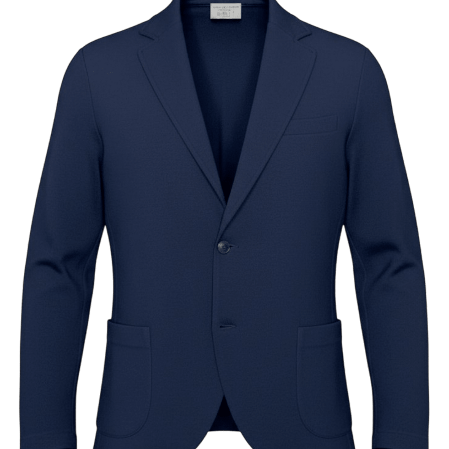 UNIT Hamburg - Never Laundry, Stricksakko Travelwool, navy - Never Laundry