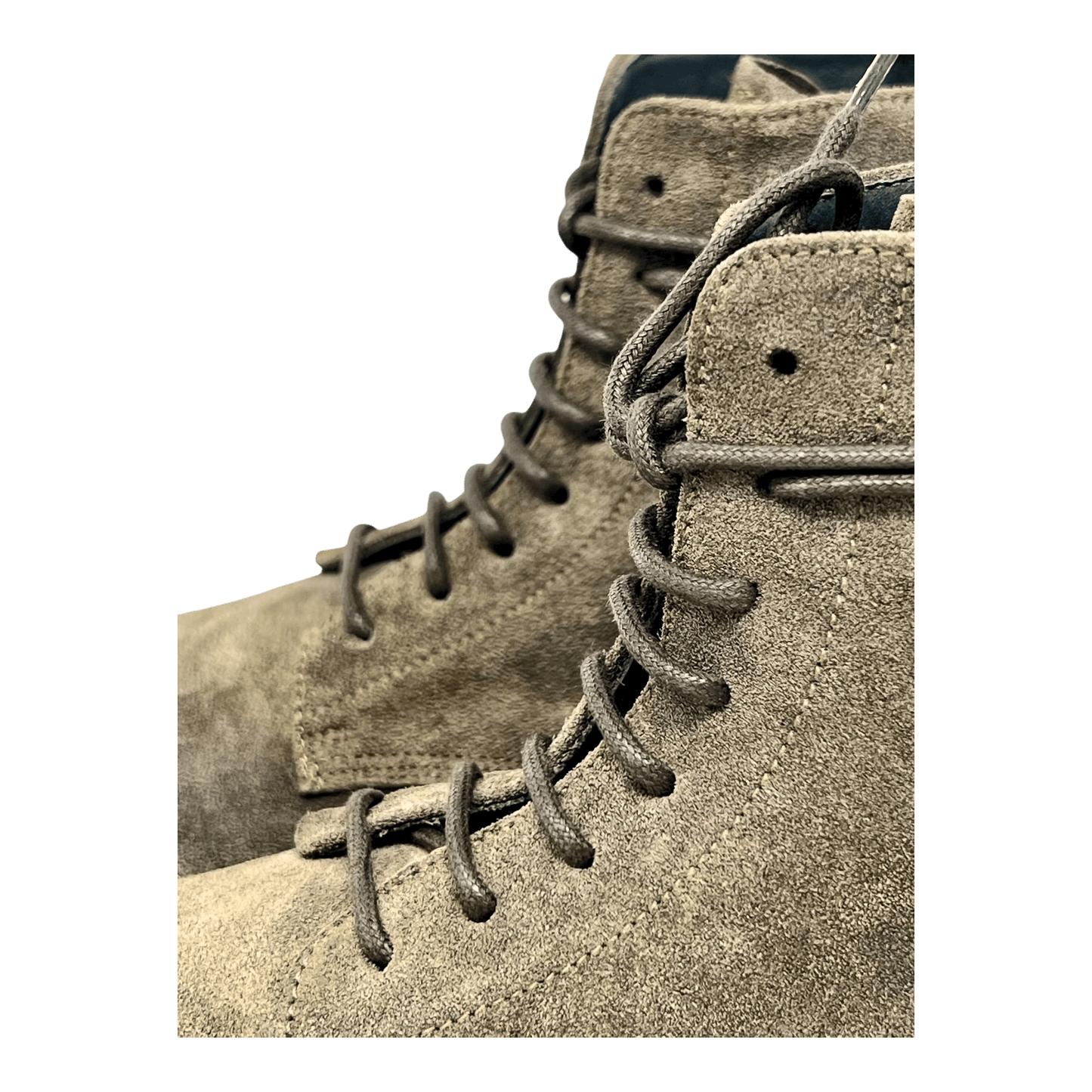 UNIT Hamburg - Officine Creative, BULLA, Schnür,Zip Boot – aus Rauleder, schlamm - Officine Creative