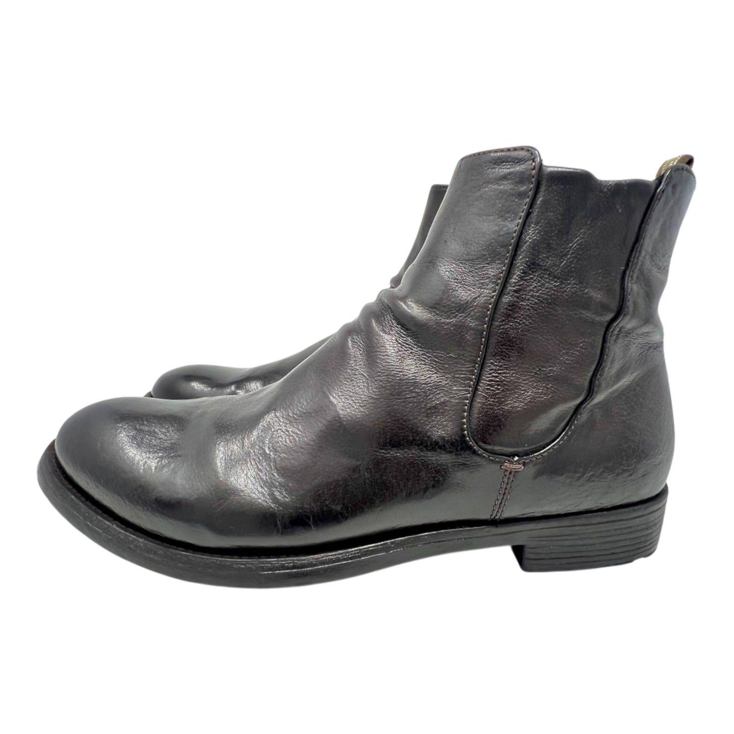 UNIT Hamburg - Officine Creative, HIVE, Chelsea Zip Boot, Kautschuksohle, braun - Officine Creative