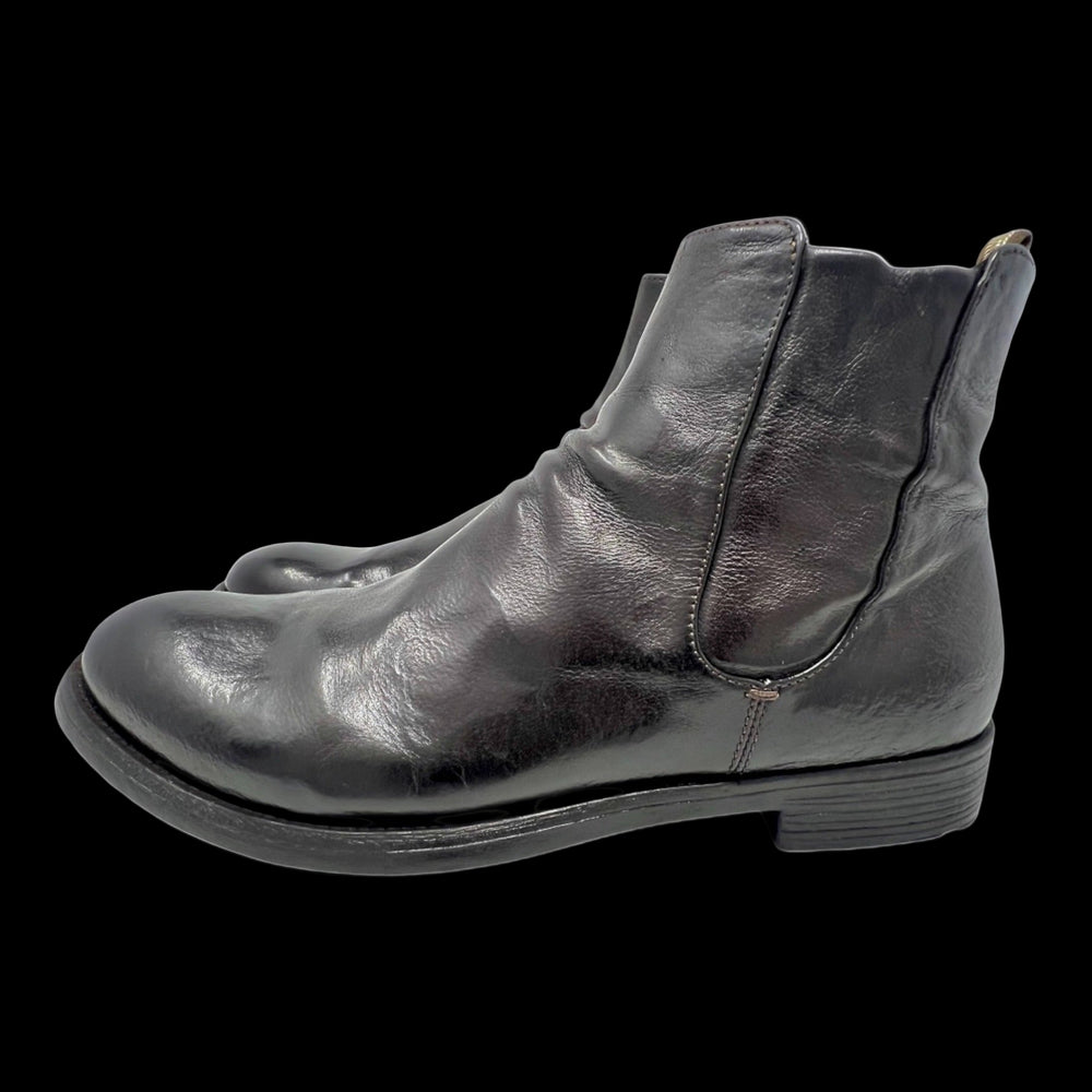 UNIT Hamburg - Officine Creative, HIVE, Chelsea Zip Boot, Kautschuksohle, braun - Officine Creative