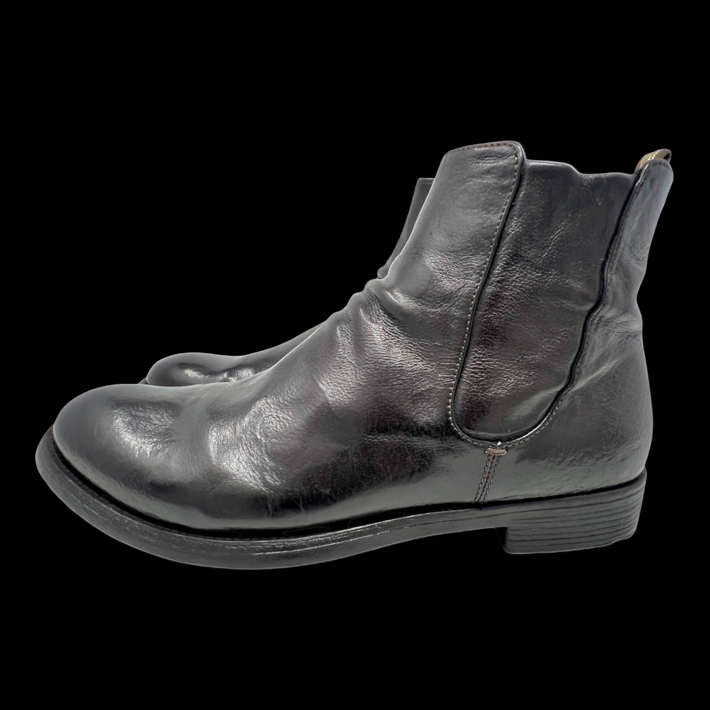 UNIT Hamburg - Officine Creative, HIVE, Chelsea Zip Boot, Kautschuksohle, braun - Officine Creative