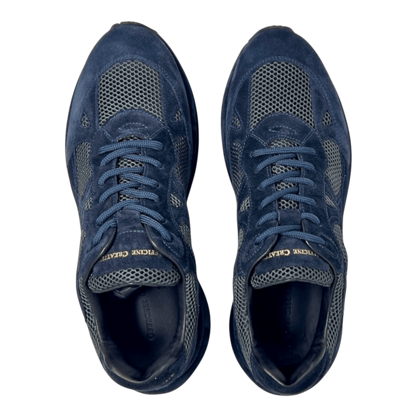 UNIT Hamburg - Officine Creative, Sneaker, Light Cachemire / Mesh, blau - grau - Officine Creative