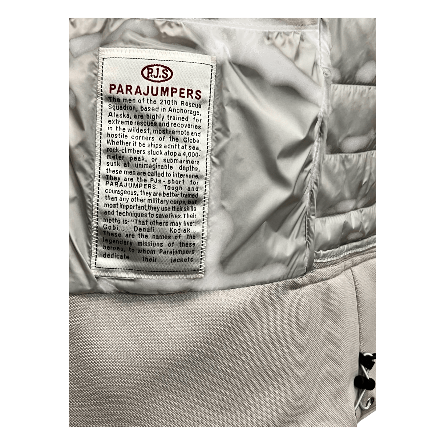 UNIT Hamburg - Parajumpers Damen Dauenleichtjacke Zena, Modell 25 dawn silver - Parajumpers