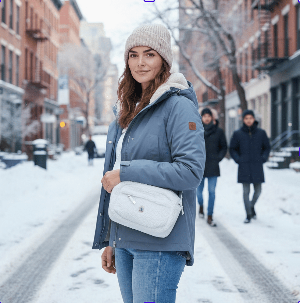 UNIT Hamburg - Parajumpers, Power Belt Bag, pearl grey, silbergrau - Parajumpers