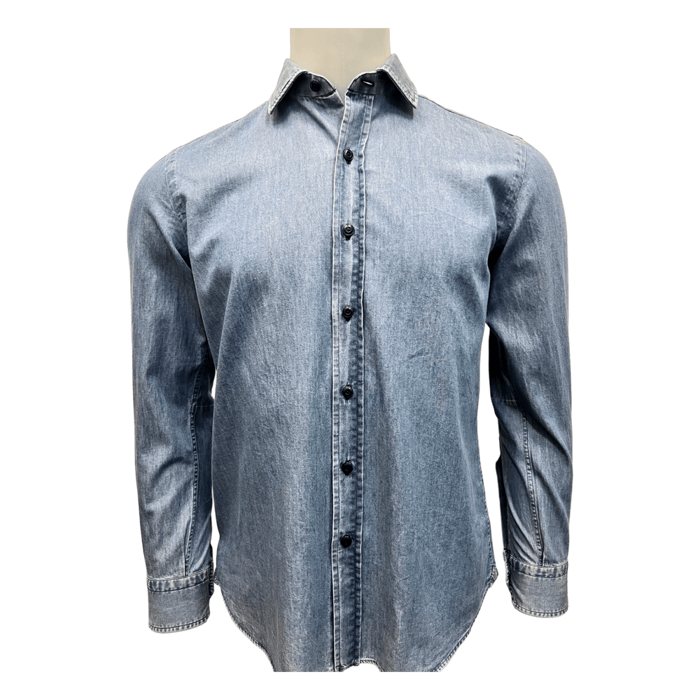 UNIT Hamburg - Salvatore Piccolo, Japan Denim, Chambré, denimblau - Salvatore Piccolo