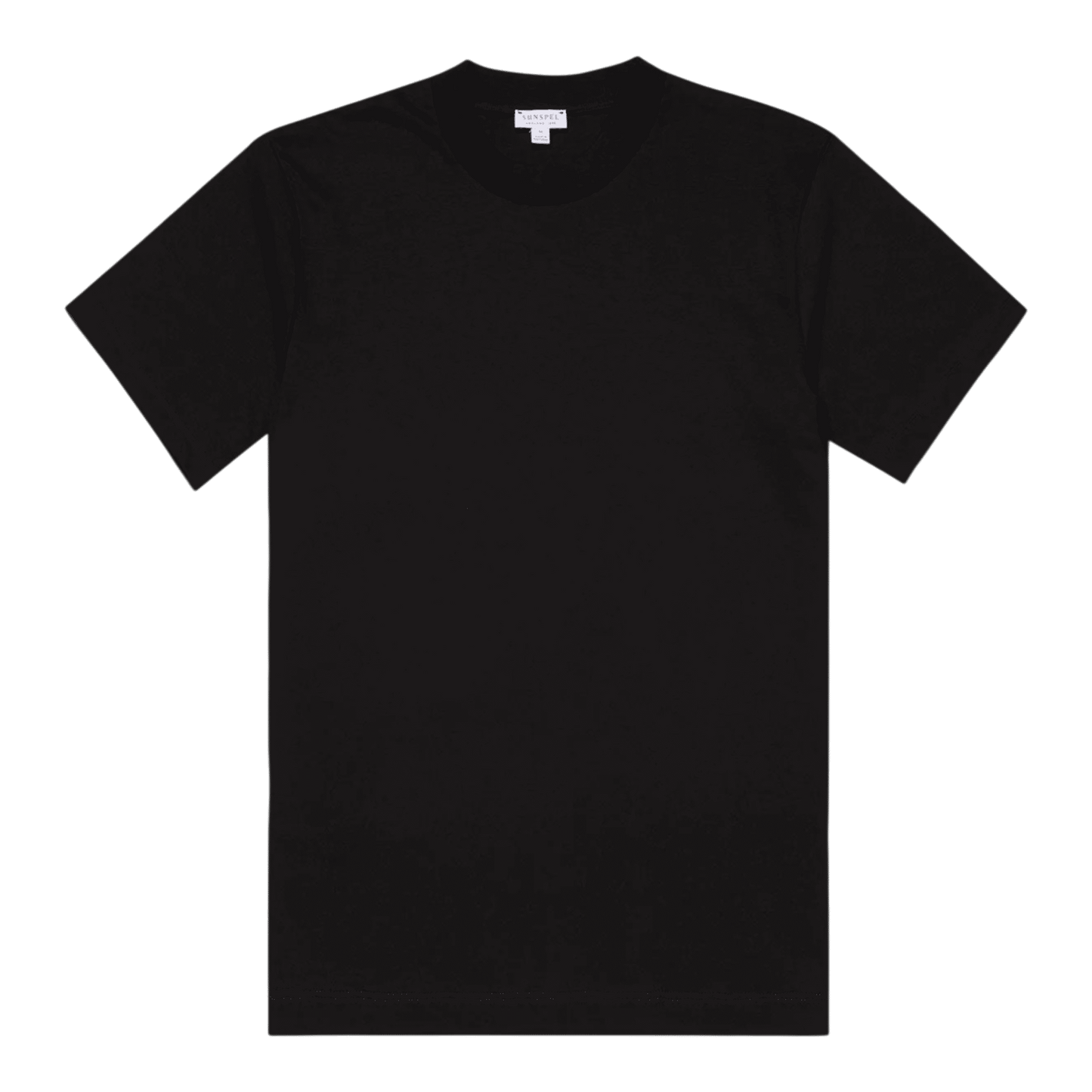 UNIT Hamburg - Sunspel, Heavy Weight Supima Cotton T-Shirt, schwarz - Sunspel