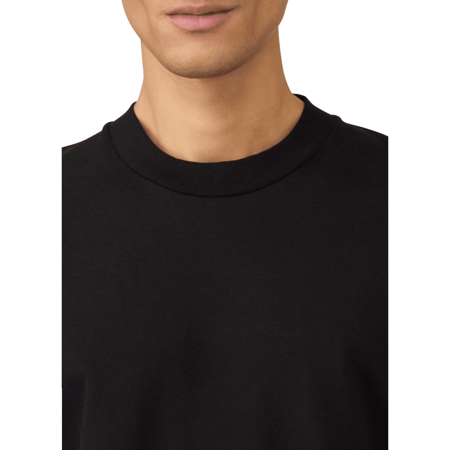 UNIT Hamburg - Sunspel, Heavy Weight Supima Cotton T-Shirt, schwarz - Sunspel