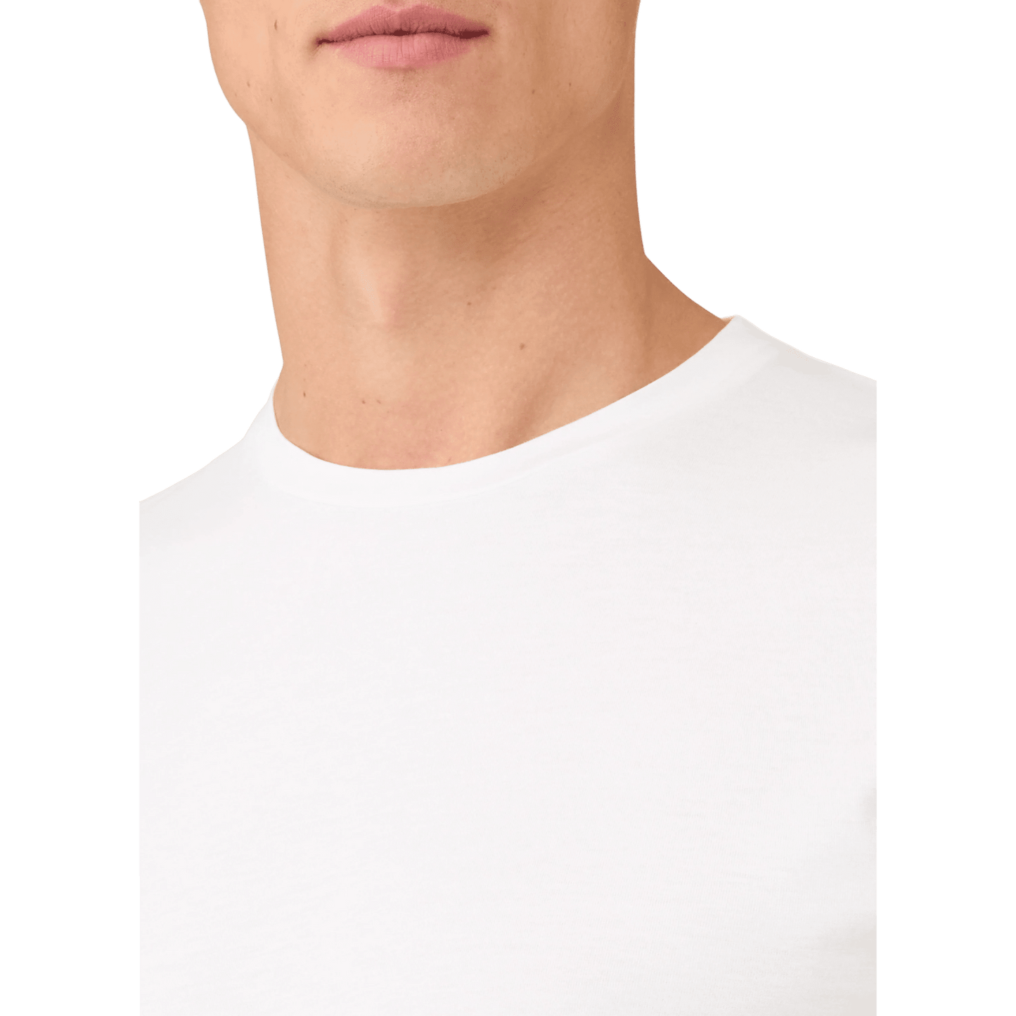 UNIT Hamburg - Sunspel, Riviera T-Shirt, Rundhals, weiß - Sunspel