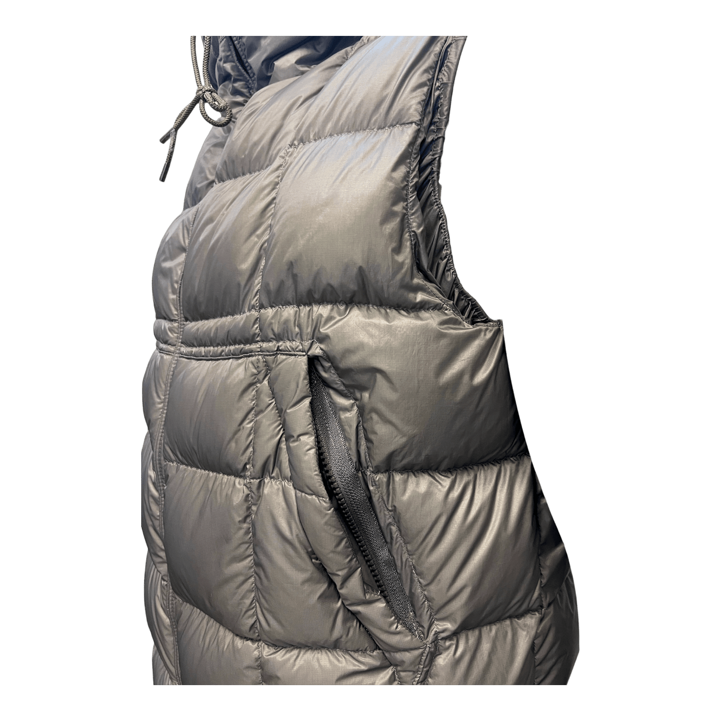 UNIT Hamburg - Ten c, Snowbird Weste, Daune, Rip Stop, strong grey - Ten c