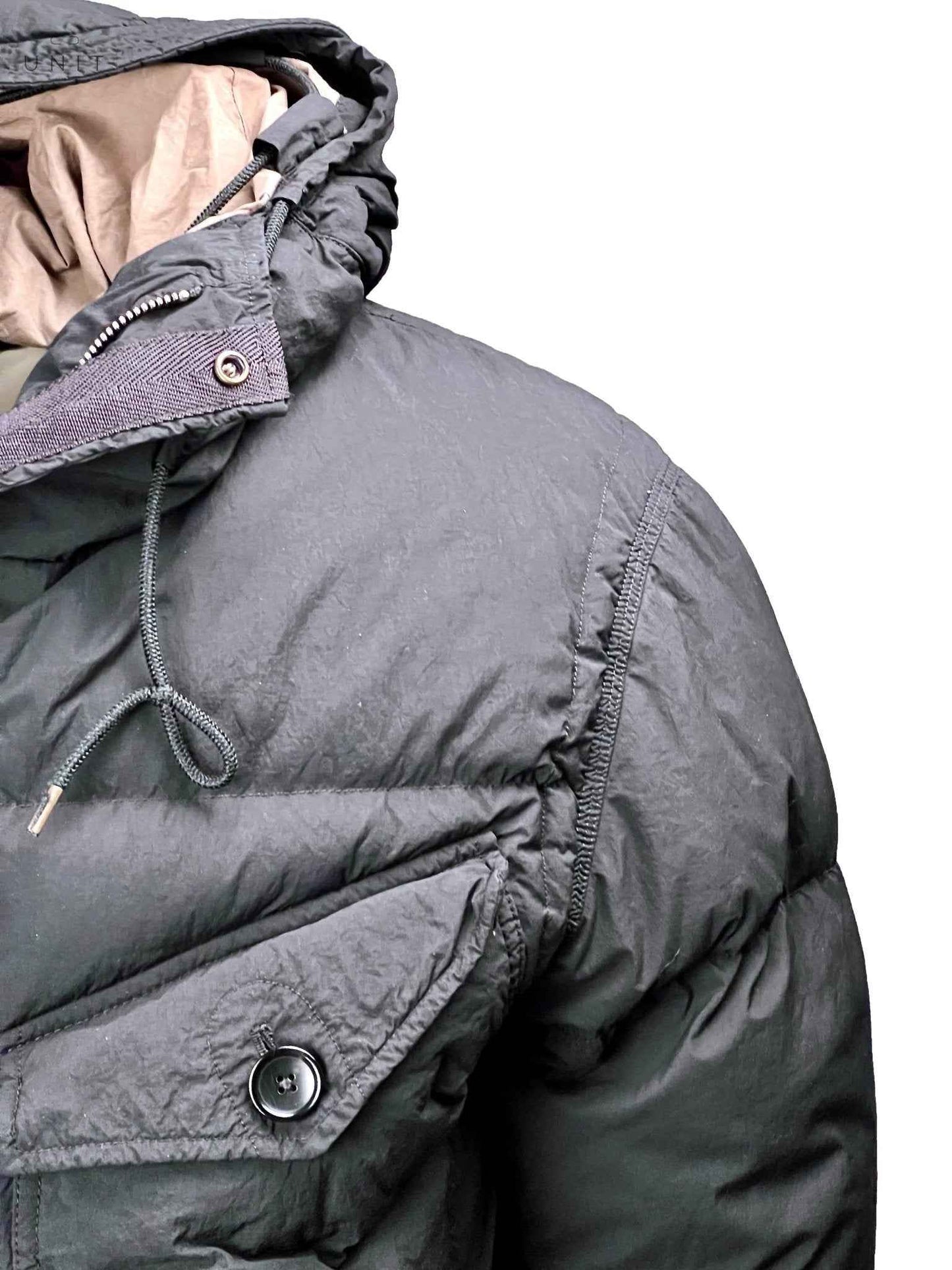 テンC、サバイバル・ダウンジャケット、ブラック