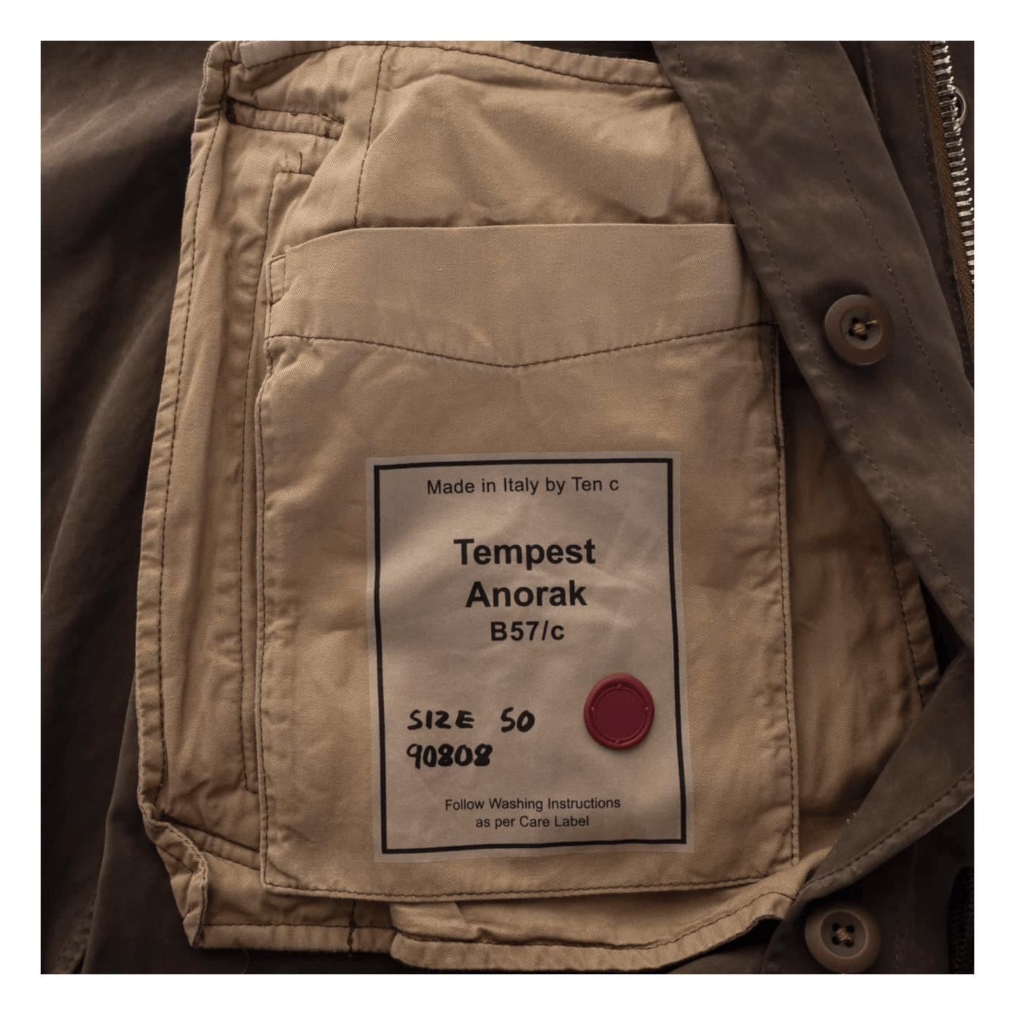 UNIT Hamburg - Ten C, TEMPEST Anorak OJJ, kaffeebraun - Ten c