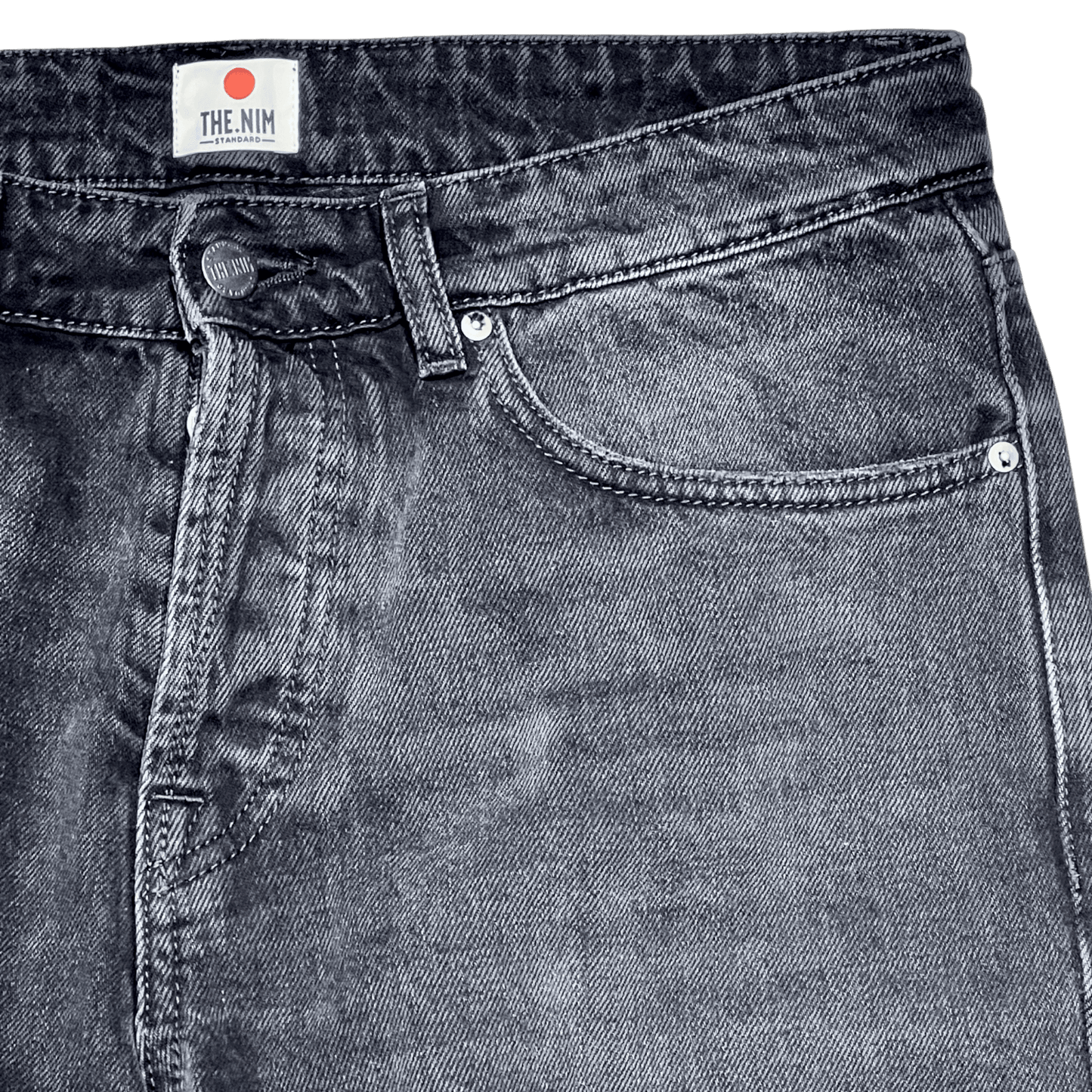 UNIT Hamburg - THE.NIM STANDARD, Reed Loose Selvedge, black - THE.NIM STANDARD
