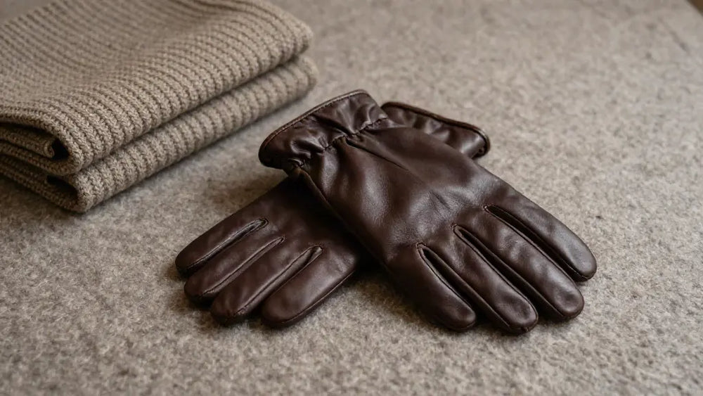 Lederhandschuhe richtig sitzen lassen: Fit-Guide für Herren