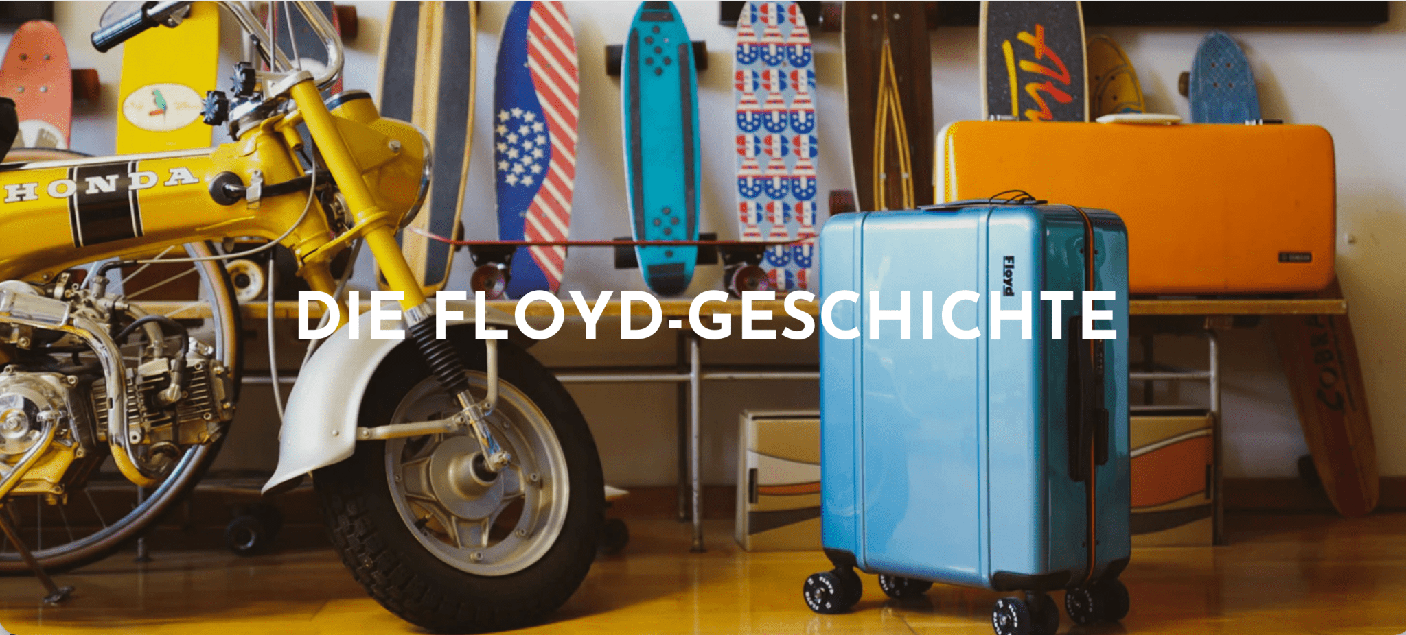 Floyd Trolley mit Skateboardrollen - UNIT Hamburg