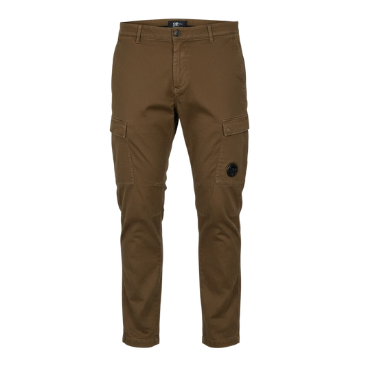C.P. Company Stretch Satin Cargo Pant Braun