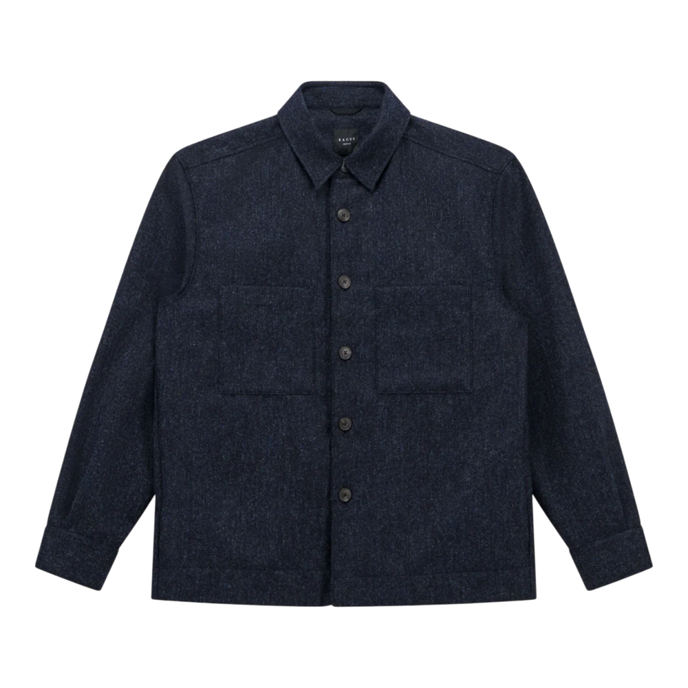 Xacus 169ML 31440 Camicia lunga in lana Unfold