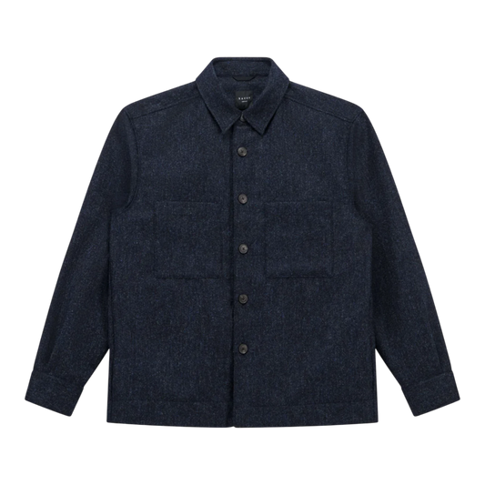 Xacus 169ML 31440 Camicia lunga in lana Unfold