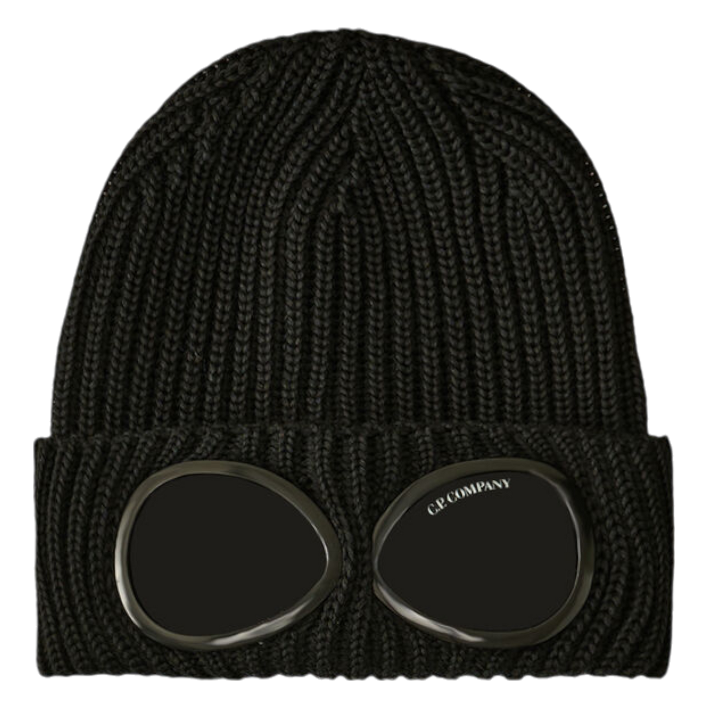 C.P. Company Merino Beanie mit Goggle black UNIT Hamburg