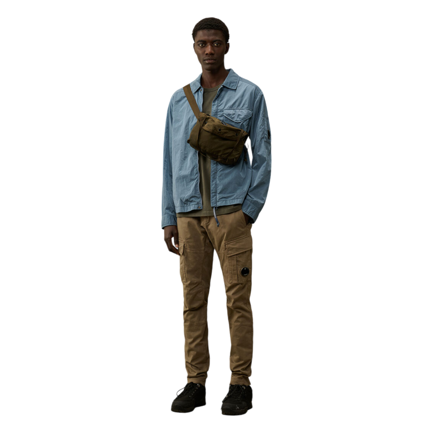 C.P. Company, Chrome-R, Overshirt, flint stone, bleu