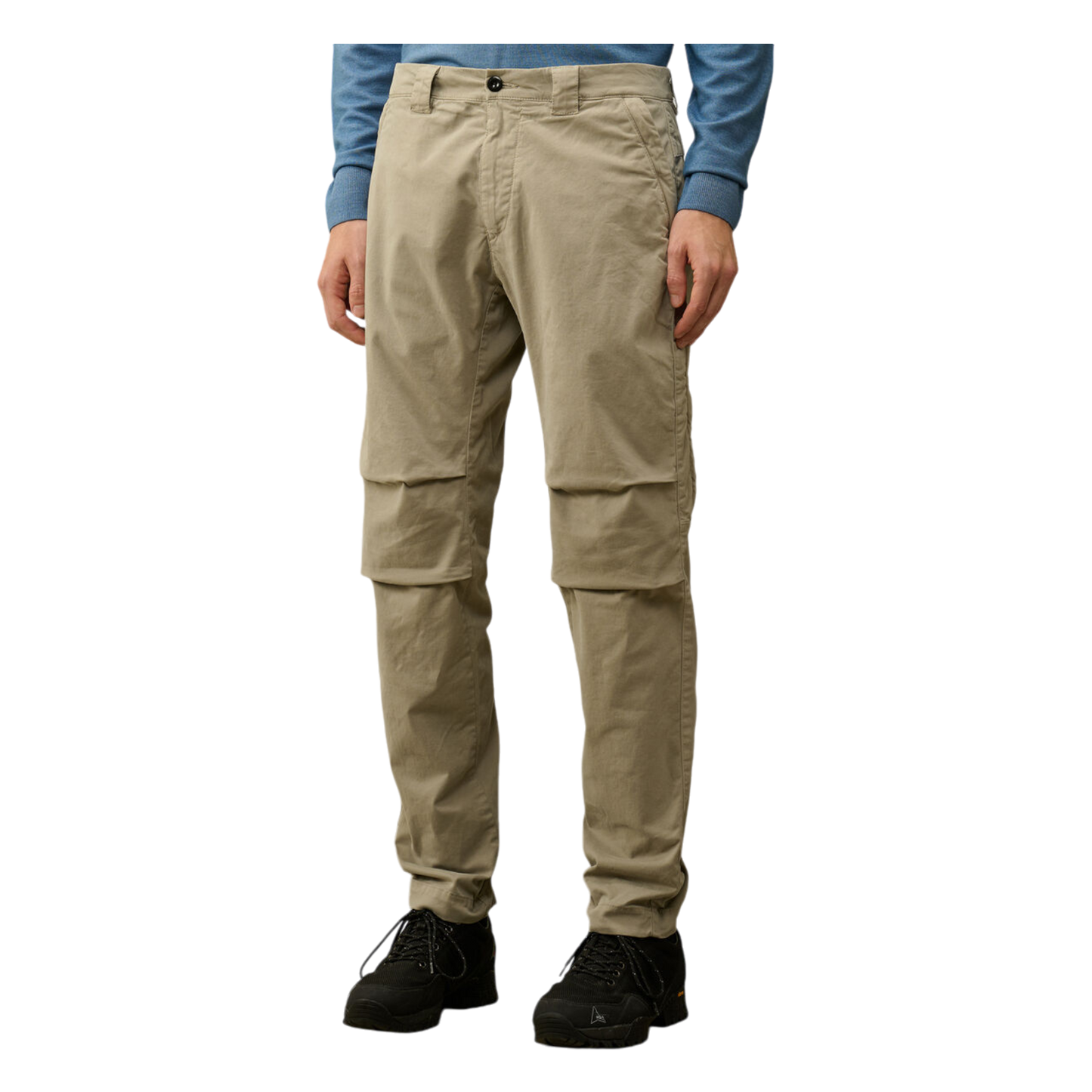 C.P. Company, Stretch Satin Cargohose. sand