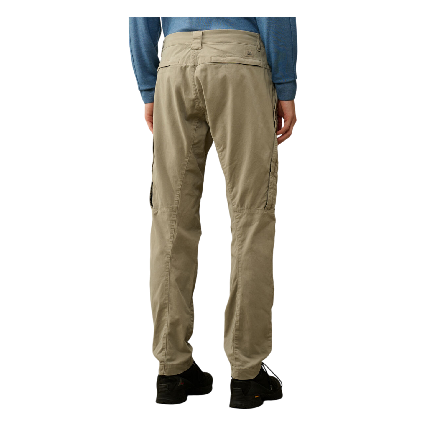 C.P. Company, Stretch Satin Cargohose. sand