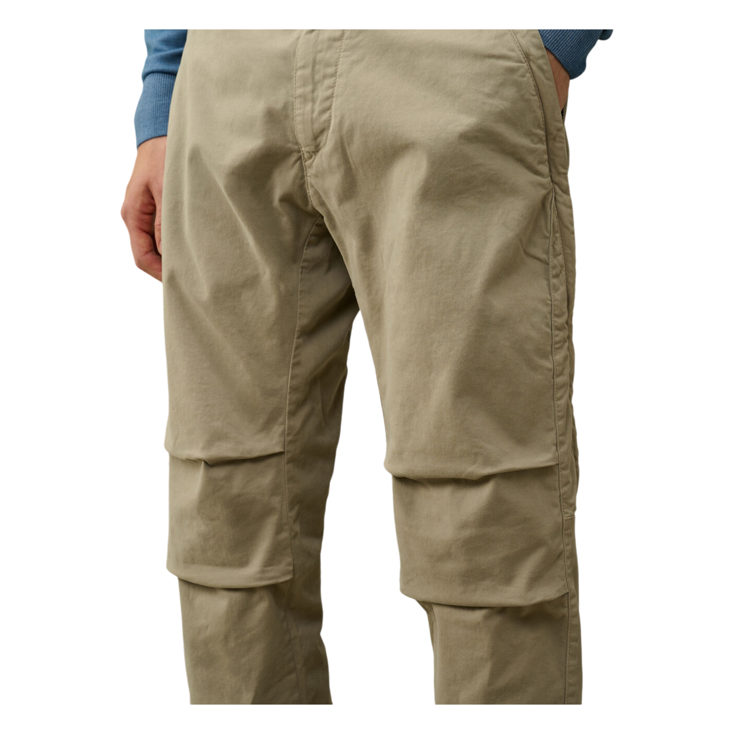 C.P. Company, Stretch Satin Cargohose. sand