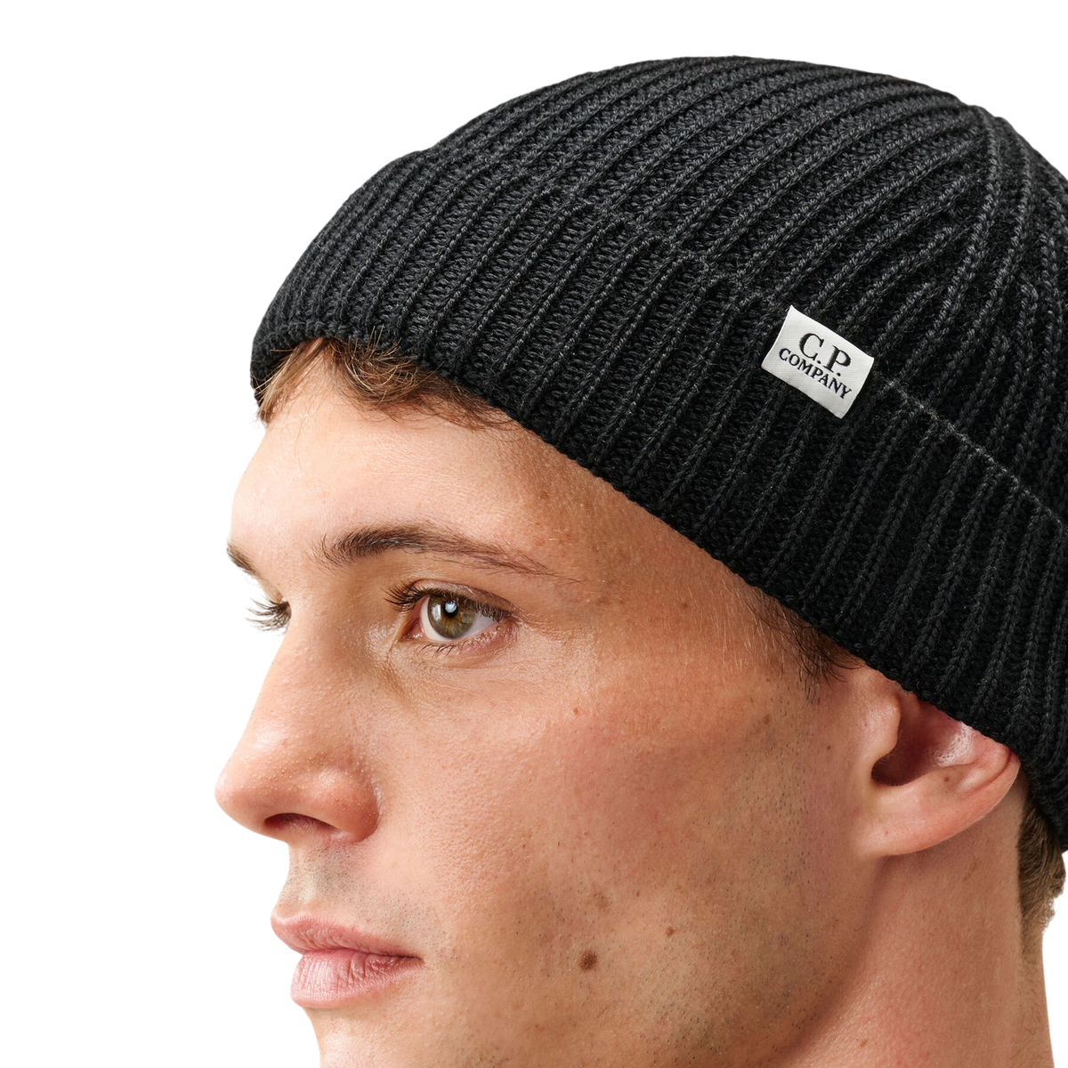 C.P. Company 21CMAC137A 005509A MERINO FISHERMAN BEANIE
