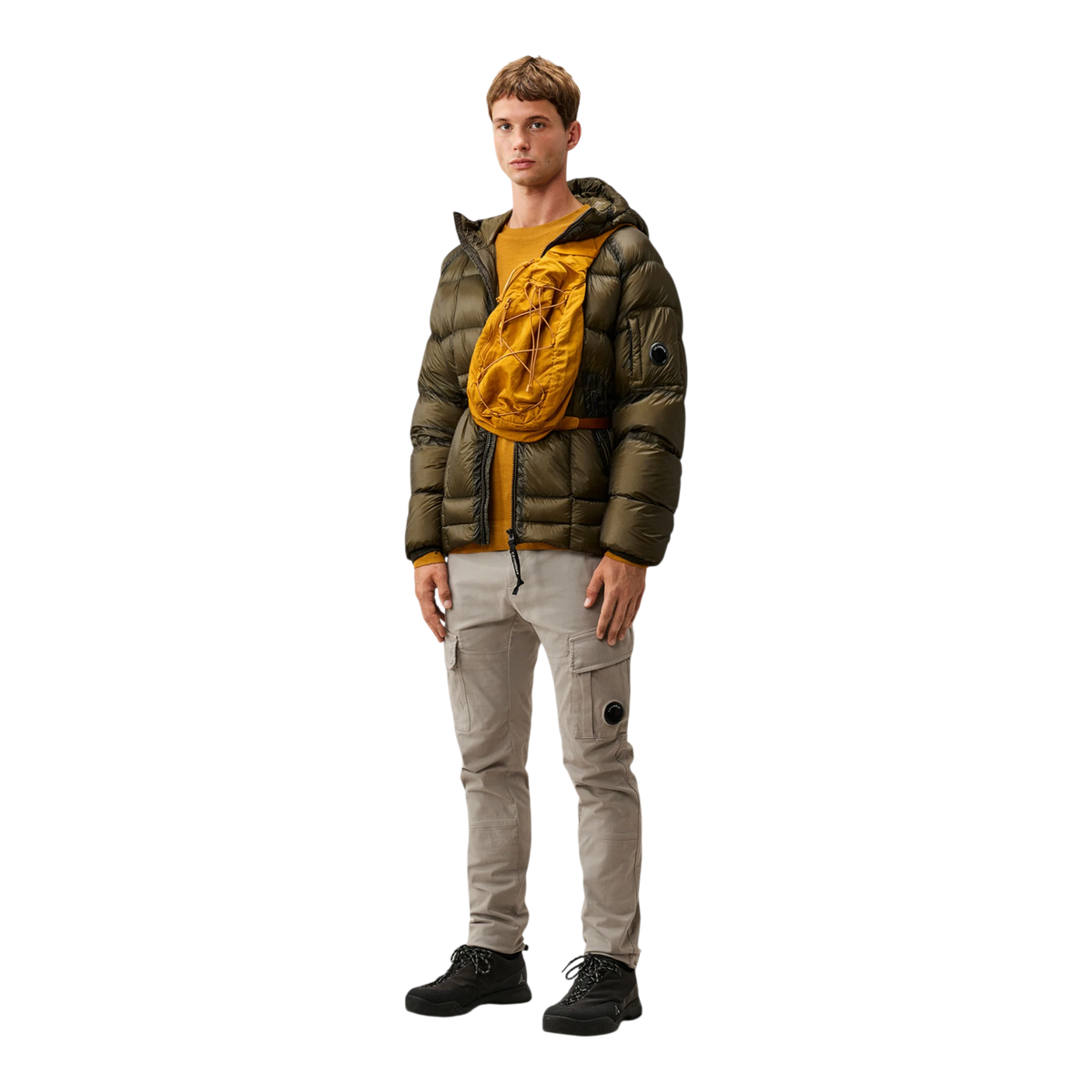 C.P. Company, DD Shell Daunenjacke Ivy Green