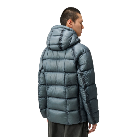 Daunenjacke aus D.D. Shell mit Kapuze, orion blau