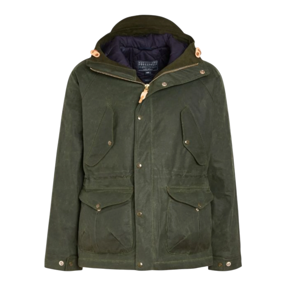 Manifattura Ceccarelli Fisherman Parka Dark Green