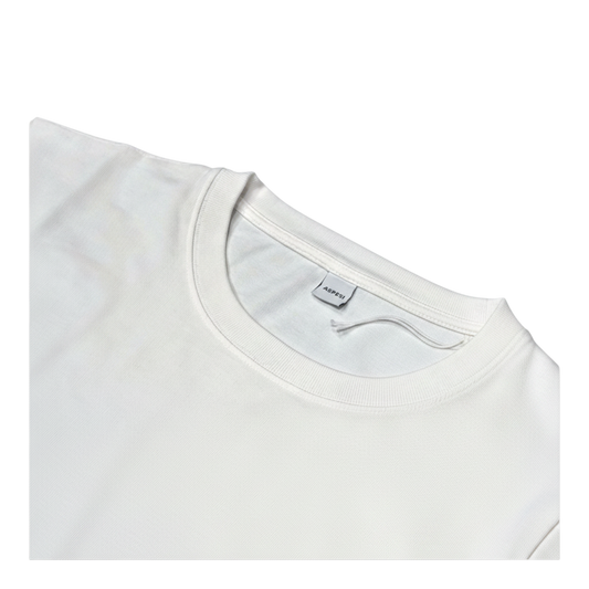 Aspesi, Baumwoll-Strick-T-Shirt Herren, weiß - UNIT Hamburg