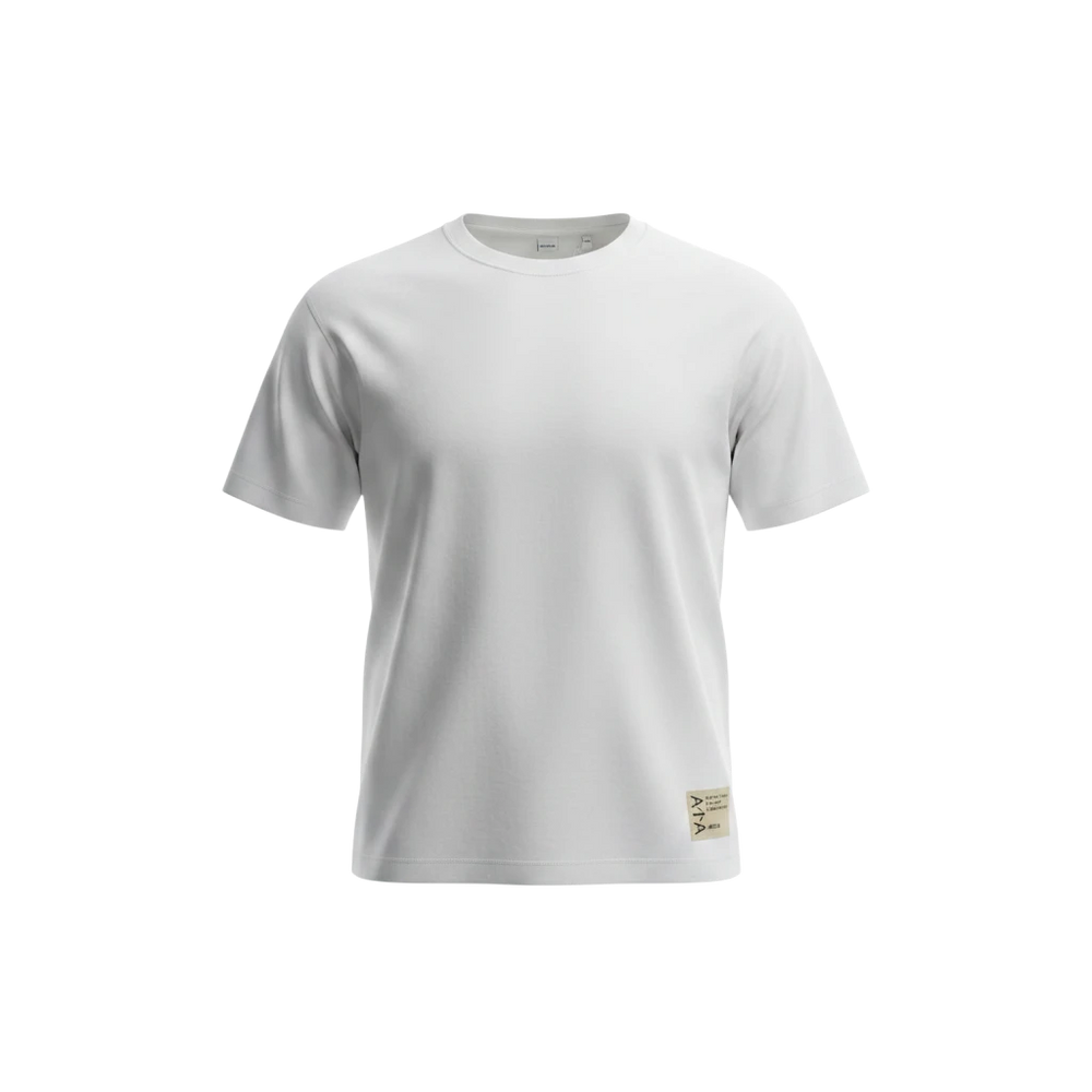 Aspesi, Baumwoll-Strick-T-Shirt Herren, weiß