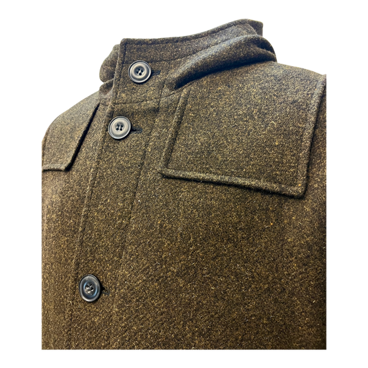 Brixtol Lachlan Mantel – Mantel aus recyceltem Fleece, brown