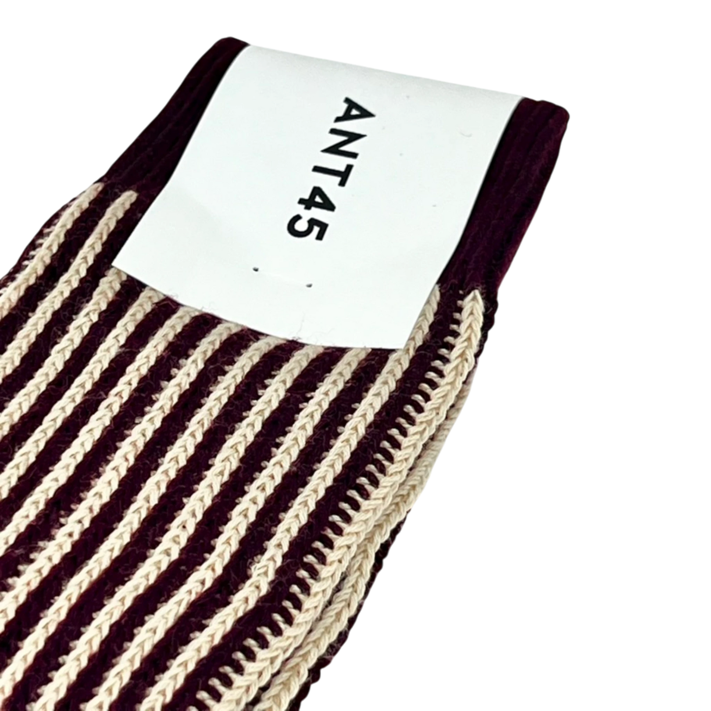 ANT45, Capri Short Winter, gestreift Bordeaux Beige
