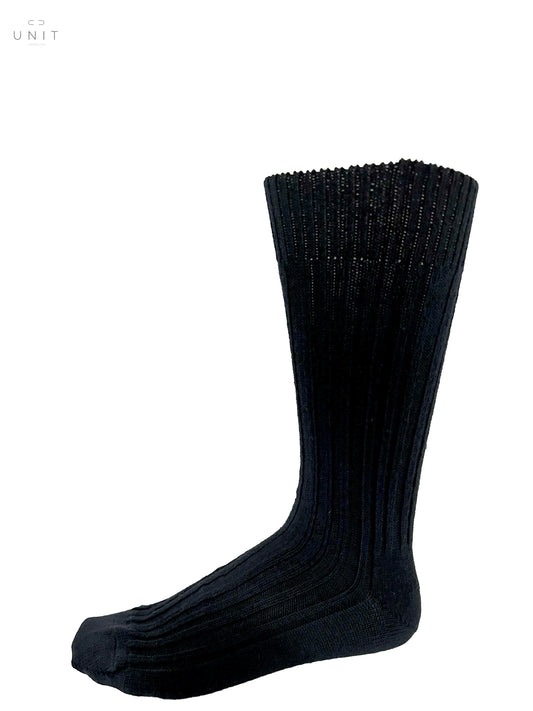 ANT45, Cashwool, Rippenstrumpf schwarz ANT45