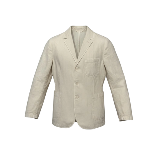 ASPESI, Samuraki Blazer, Natural | Lyocell/Leinen, creme