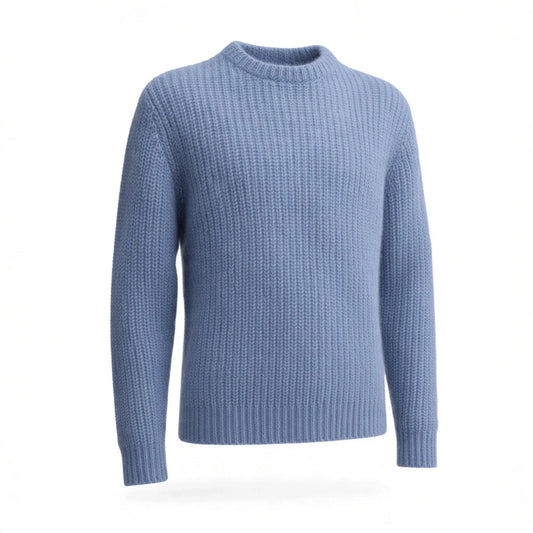 ASPESI, Mohair Pullover in Sky Blue - UNIT Hamburg