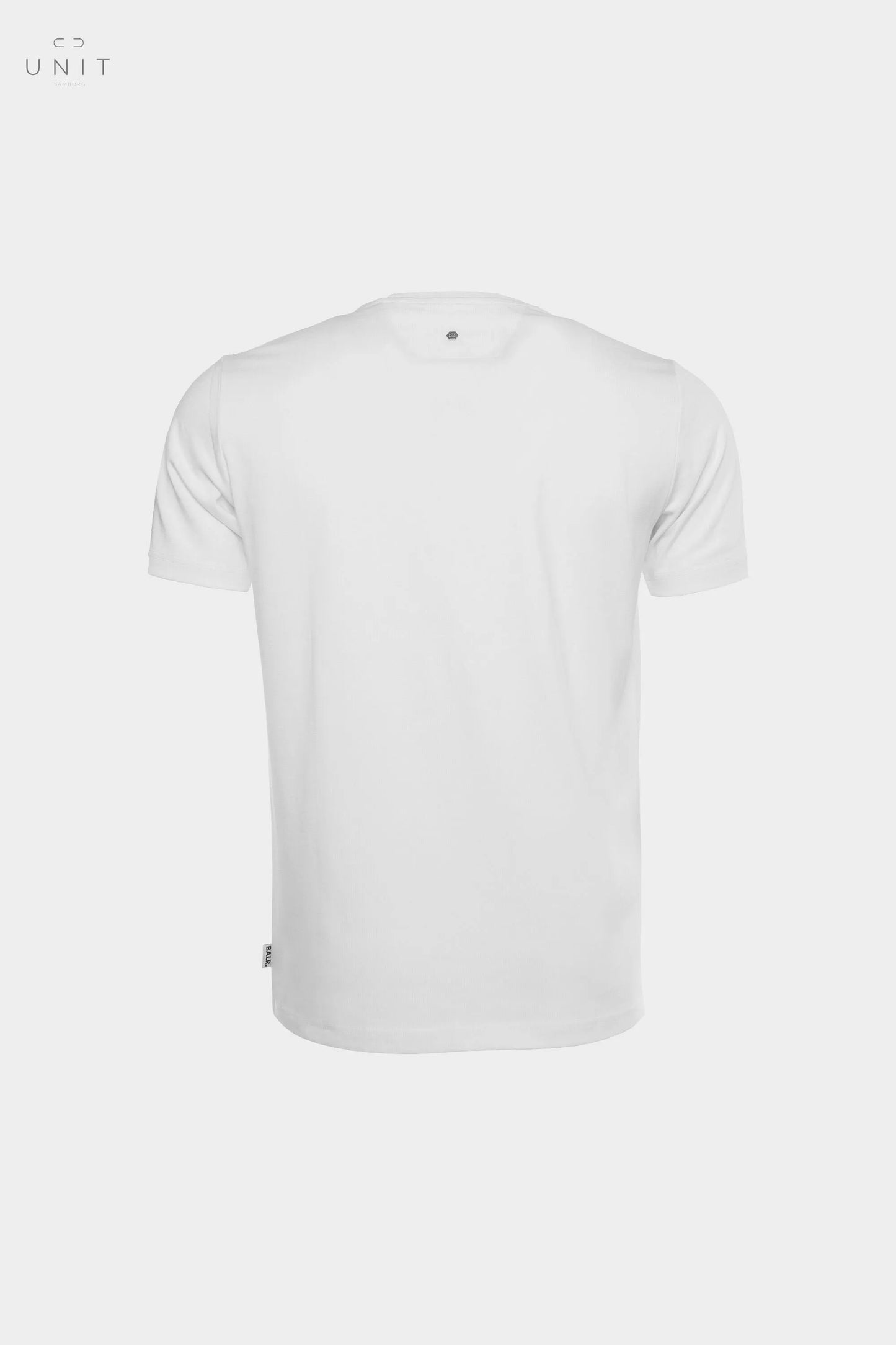 BALR. Herren T-Shirt BL Classic Straight mit Metall-Logo, weiß, online only - UNIT Hamburg