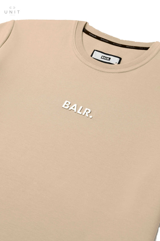 Detailfoto BALR. Herren T-Shirt Q-Series Straight T-Shirt irish cream, online only