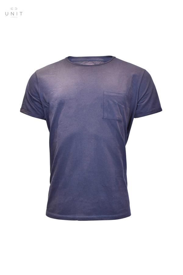 Blue de Genes Sagi Nuovo T-Shirt BdG. front pocket shirt - UNIT Hamburg