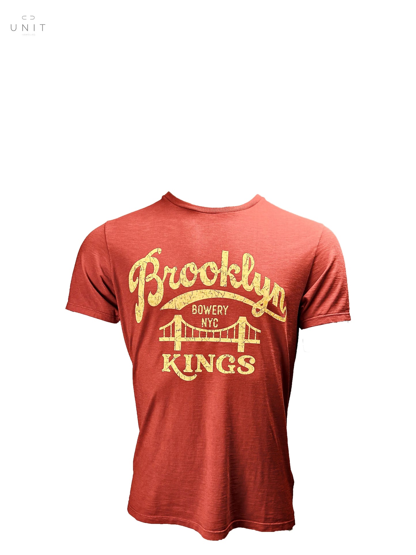 Bowery NYC, Brooklyn Kings Slub Jersey, T-Shirt, bitterorange Bowery NYC